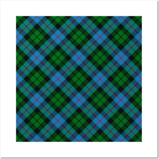 Clan Morrison Hunting Tartan Rotated Posters and Art